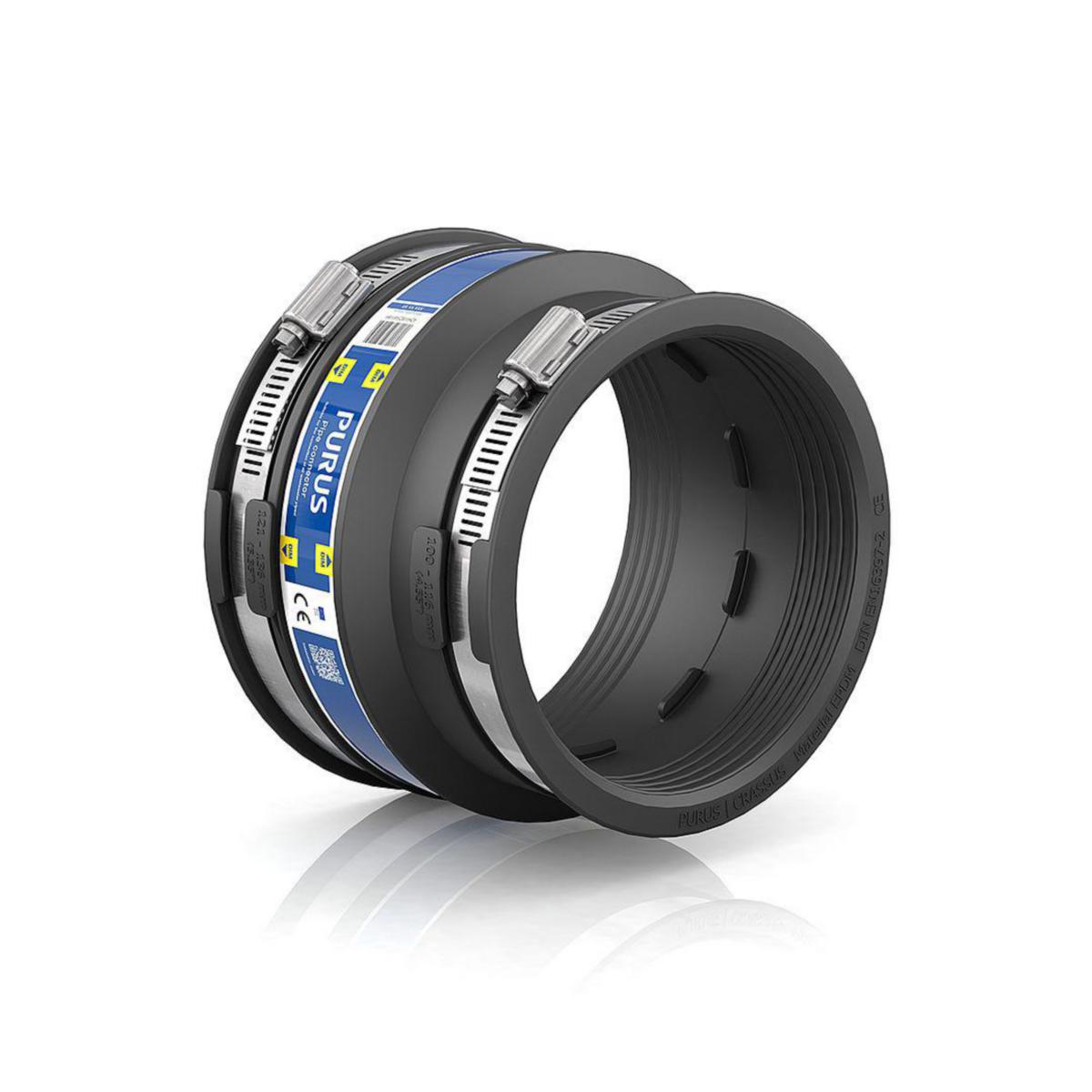 Gummikobling flexi, Purus - Gummikobling Flexi 121-136/100 Gummikobling Flexi 121-136/100