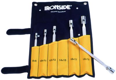 Leddnøkkelsett Ironside 8-19mm 6 deler 117011