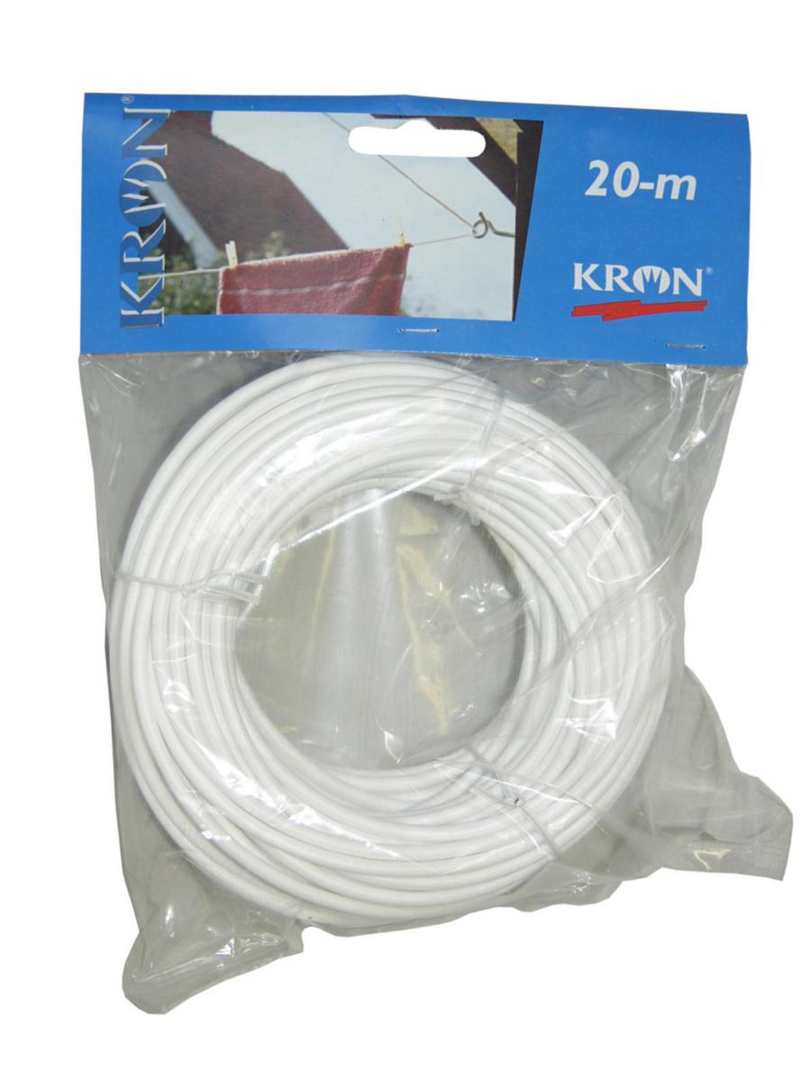 Vaskesnor 20m - Vaskesnor PP Kron 20m polypropylen
