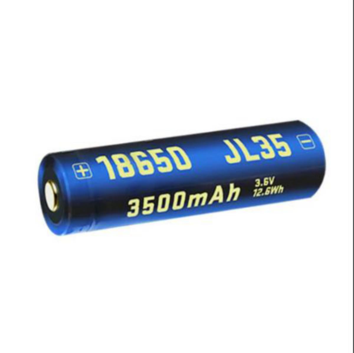 Batteri oppladbar Niteye 18650 Li-Ion 3500mAh 3,6V 12,6Wh - Batteri 18650 Li-Ion Niteye 3500mAh 12.6Wh
