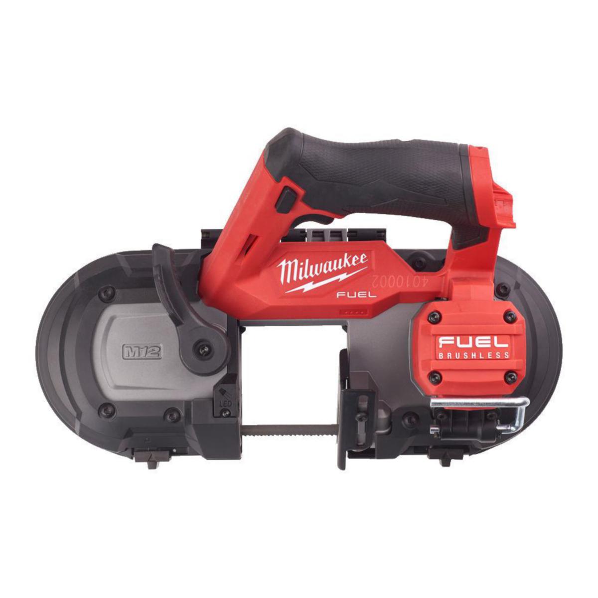 Båndsag Milwaukee M12 FBS64-0C Solo - Båndsag M12 FBS64-0C Milwaukee 18V solo koffert