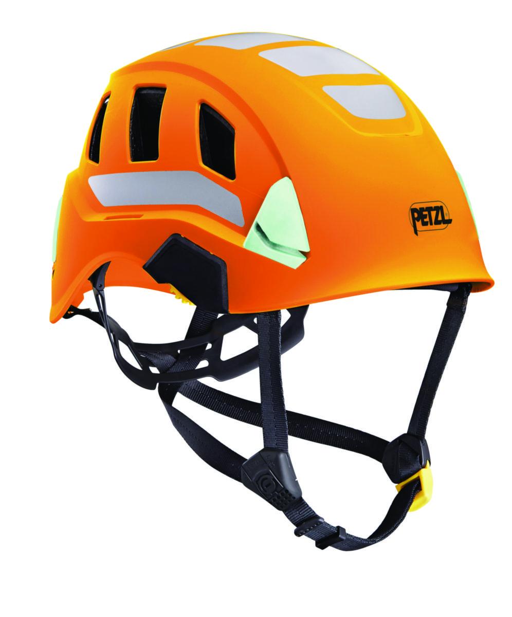 Vernehjelm Petzl Strato Vent hvit - Vernehjelm Petzl Strato Vent HiVis oransje