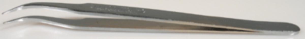 Fiber pinsett Melbye karbon 7C - Fiber pinsett karbon 7c Bøyd tupp maks 2.5 mm