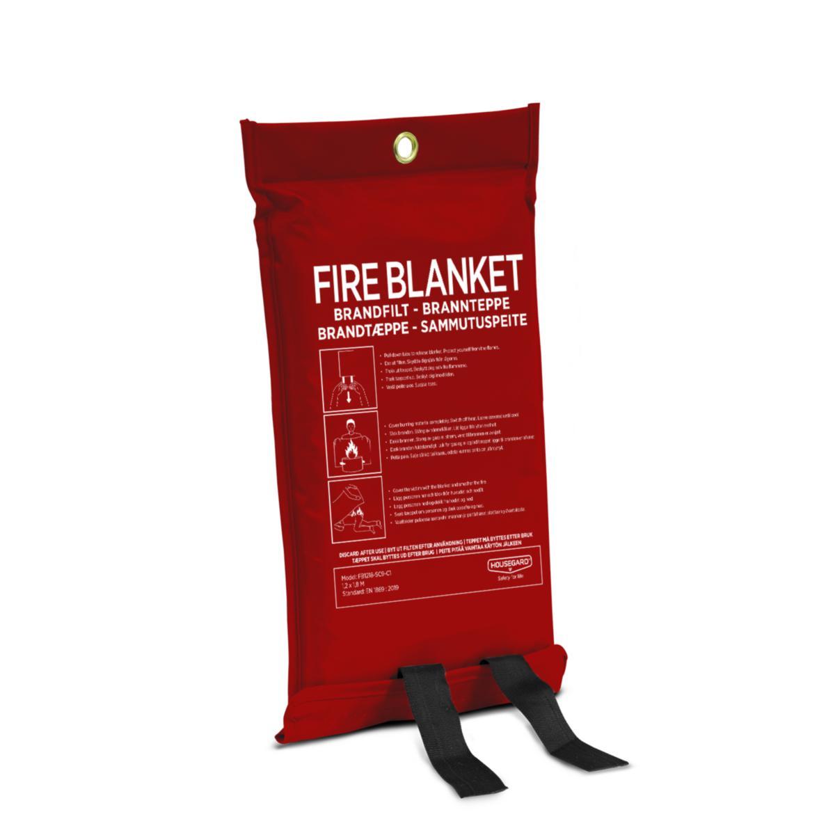 Brannteppe Housegard Silikonbelagt - Brannteppe Housegard 120x180cm silikonbelagt
