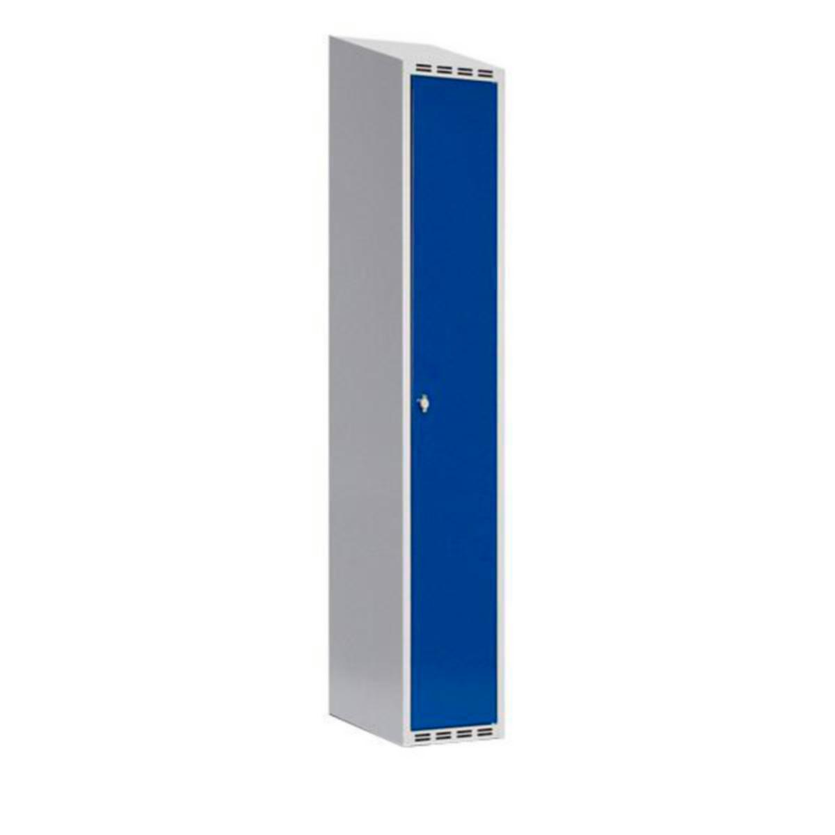 Garderobeskap SM Skrått tak - Garderobeskap 1x300mm SM 300x550x1900mm skrått tak