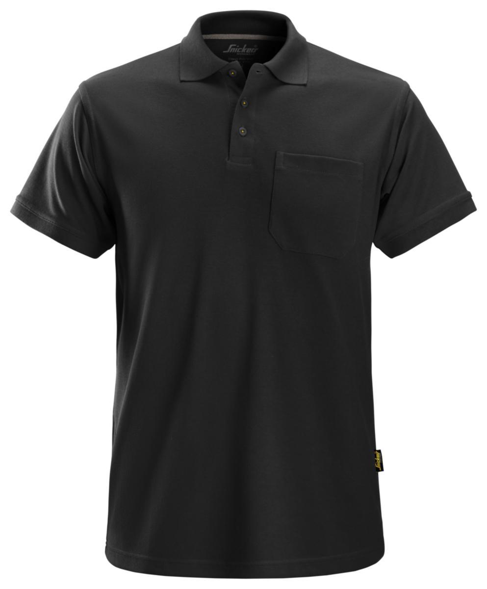 Piqueskjorte Snickers Workwear® 2708 - Piqueskjorte Snickers 2708 svart str 2XL