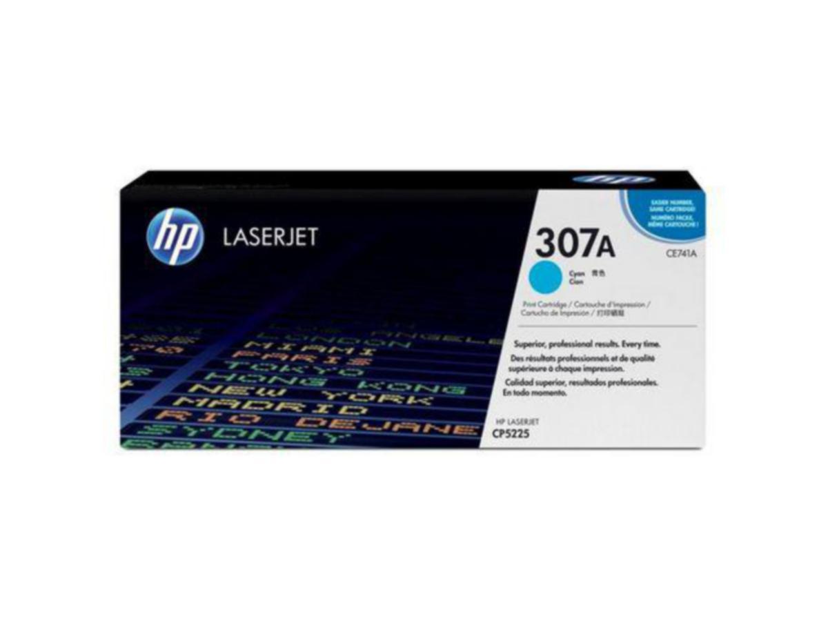 Toner 307A HP CE741A 7.3K blå - Toner 307A HP CE741A 7.3K blå