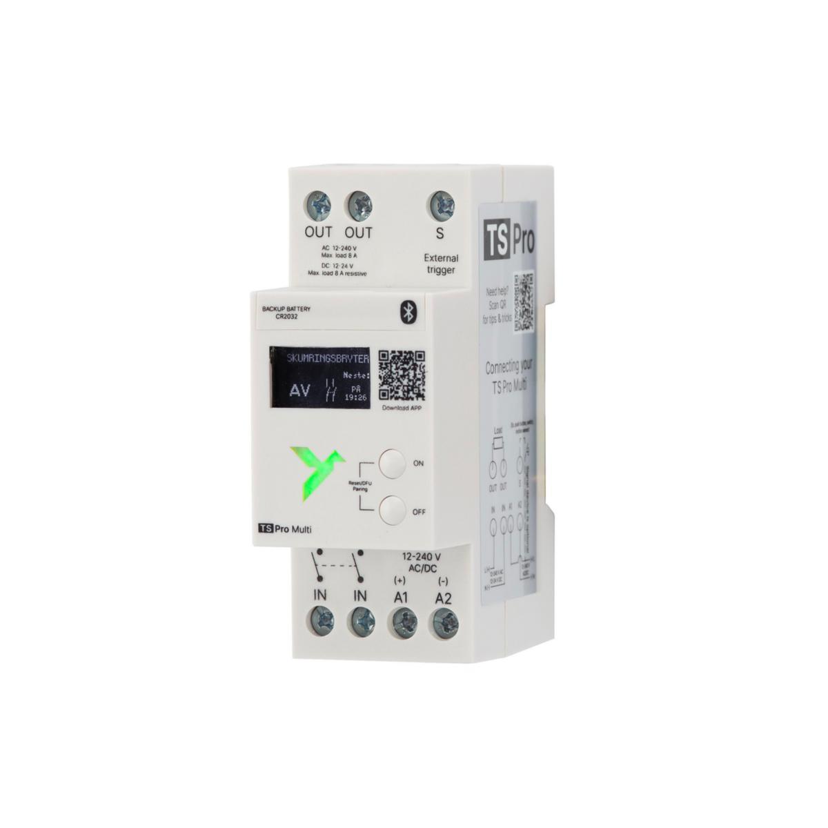 Koblingsur TS Pro Multi - TS Pro Multi TS Pro Multi, 12-240V AC/DC 18