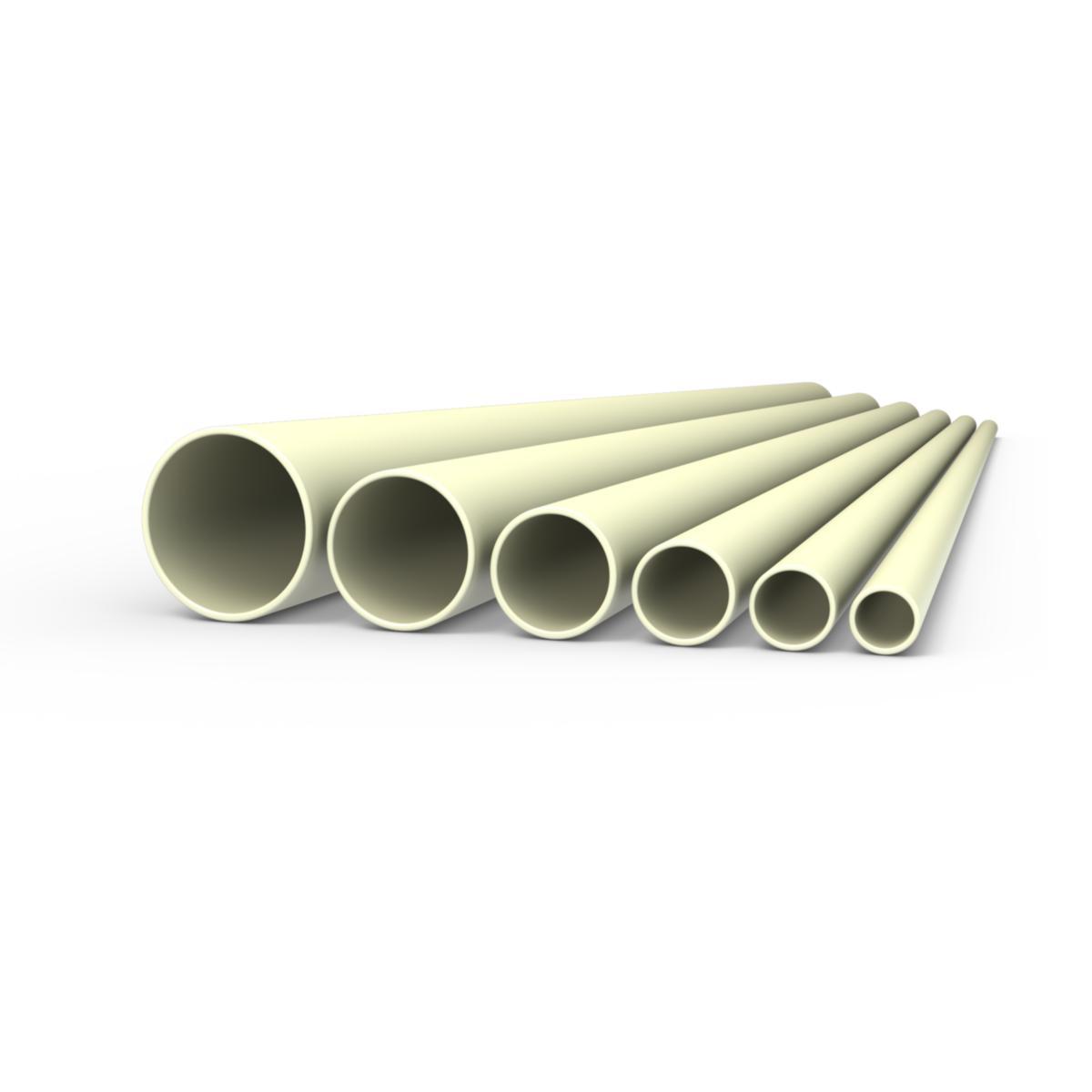PVC rør PM Flex 750N/3M - Stive rør 25mm PVC 750N 3m Stive rør 25mm PVC 750N 3m