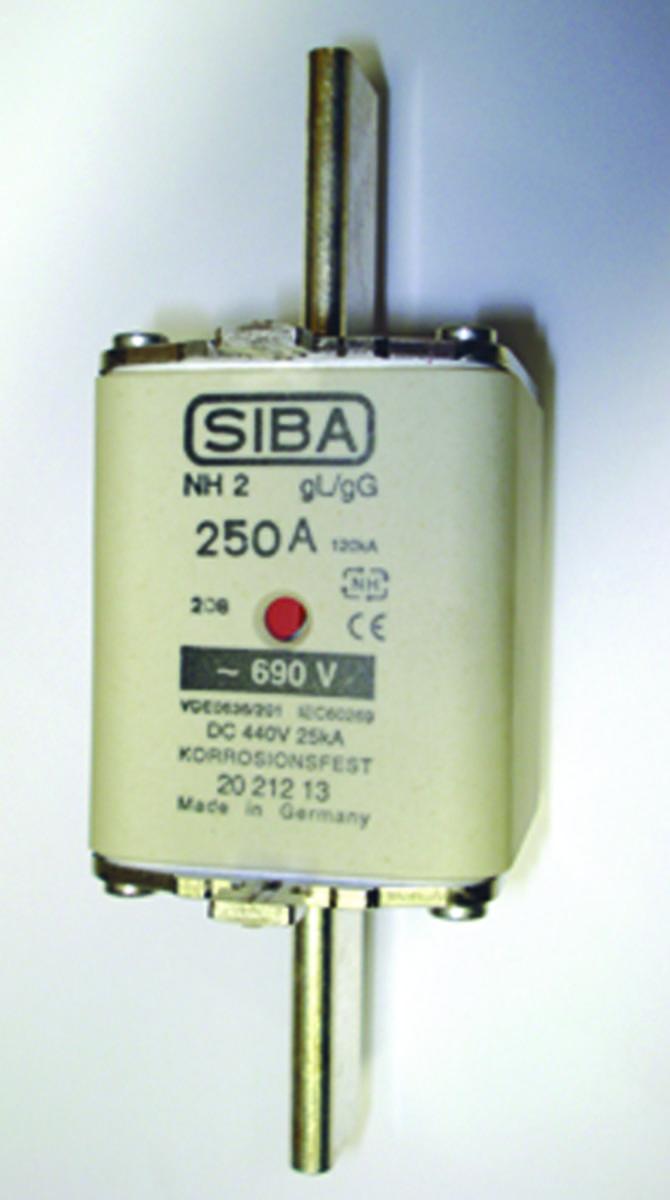 Høyeffektsikringer Siba HellermannTyton NH2 - Sikring NH2 690V gG 315A SIBA