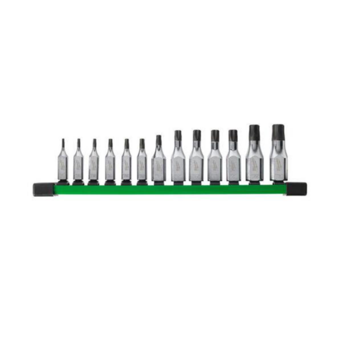 Bitspipesett Milwaukee Torx 1/4-3/8 13pk - Bitspipesett Torx Milwaukee 1/4-3/8 13pk