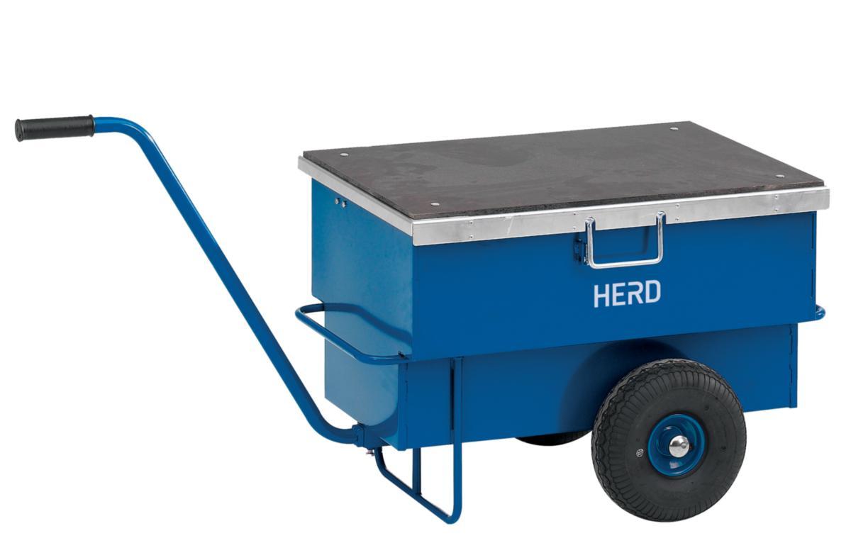 Verktøytralle låsbar Jonex 160 L - Verktøytralle 160L 2-hjuls Jonex 150 kg låsbar 532067