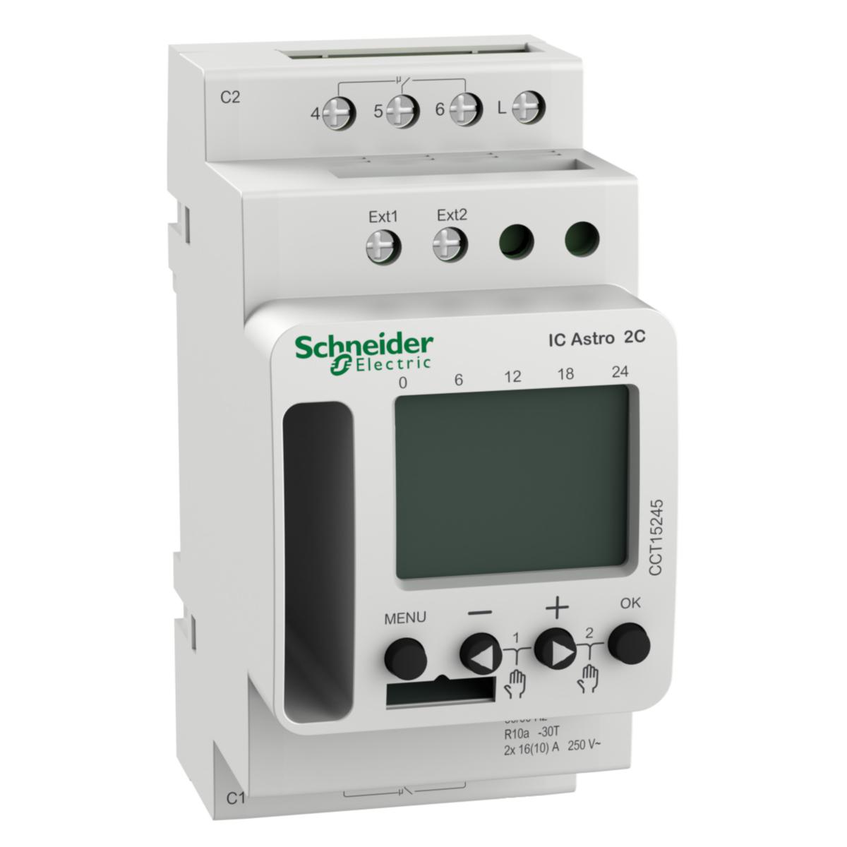 Skumringsbryter Schenider IC Astro - IC Astro 2 kanal SMART
