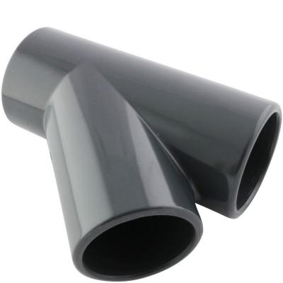 32 mm pvc t-rør 45 yiv innv. liming - t-rør 45º innvendig...