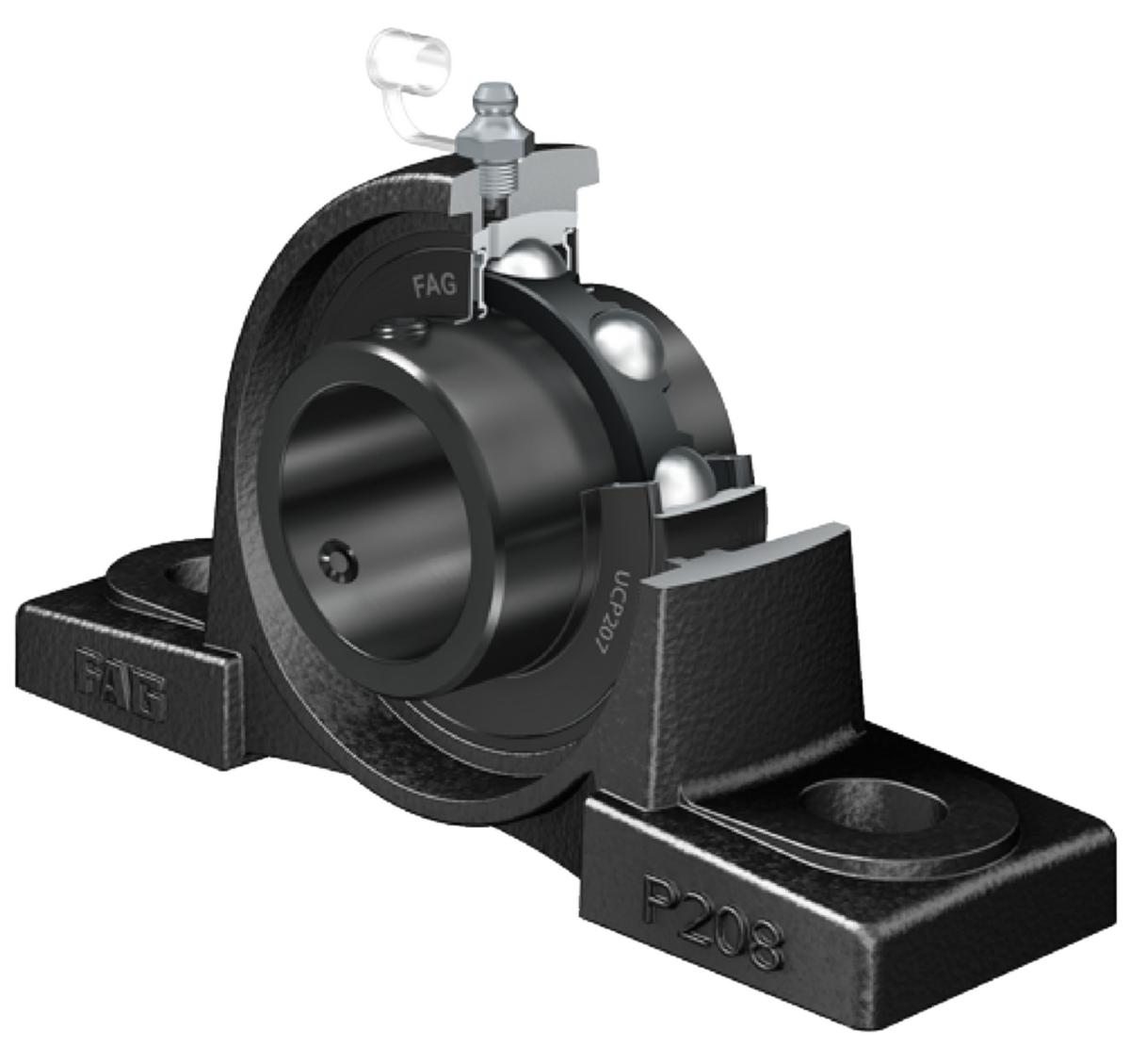 Y-lagerenhet FAG UCP - Y-lagerenhet UCP 203-J7 17x62x127