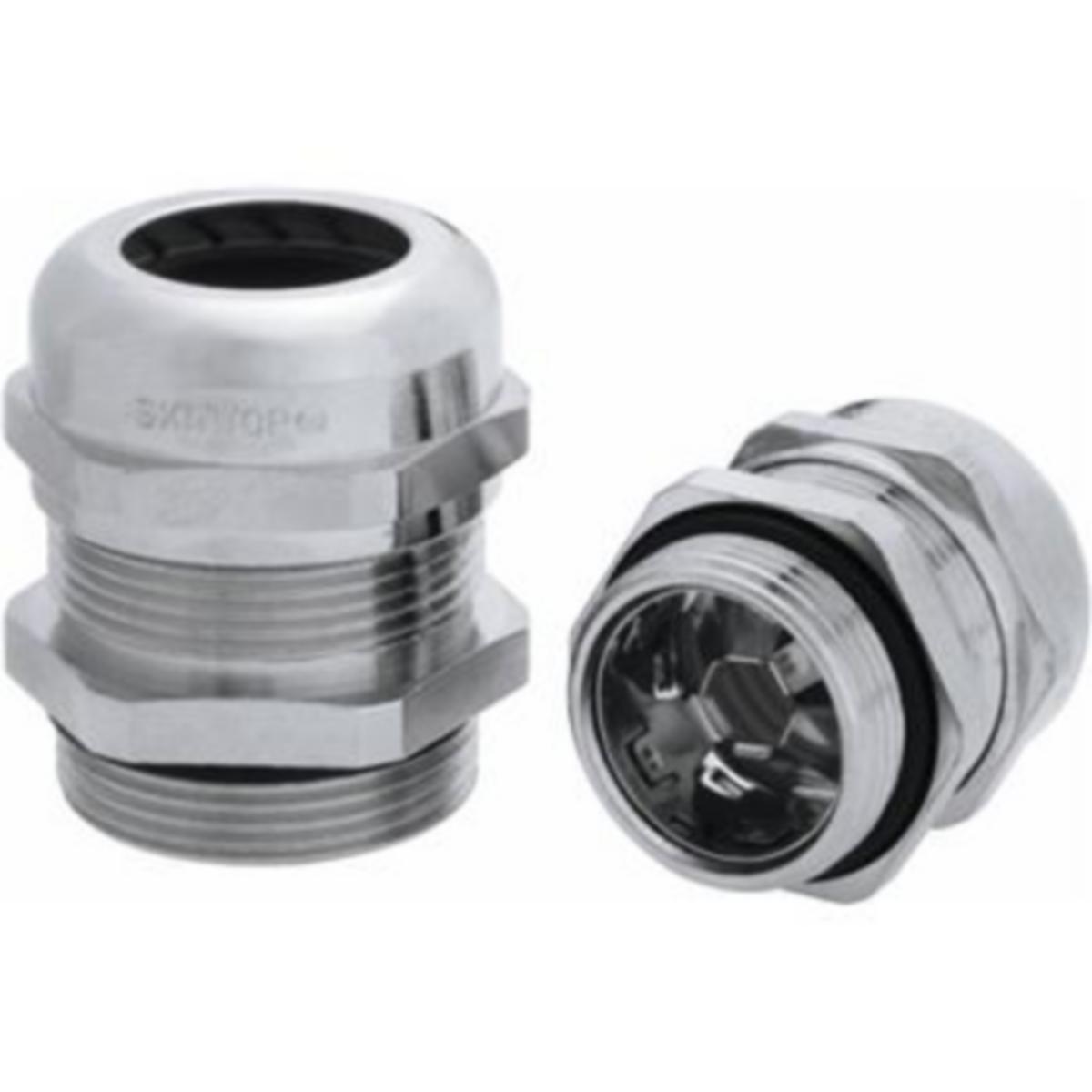 Nippel Lapp EMC Skintopp  Forniklet Messing - NIPPEL EMC M25 9.0-17 SKINT. 