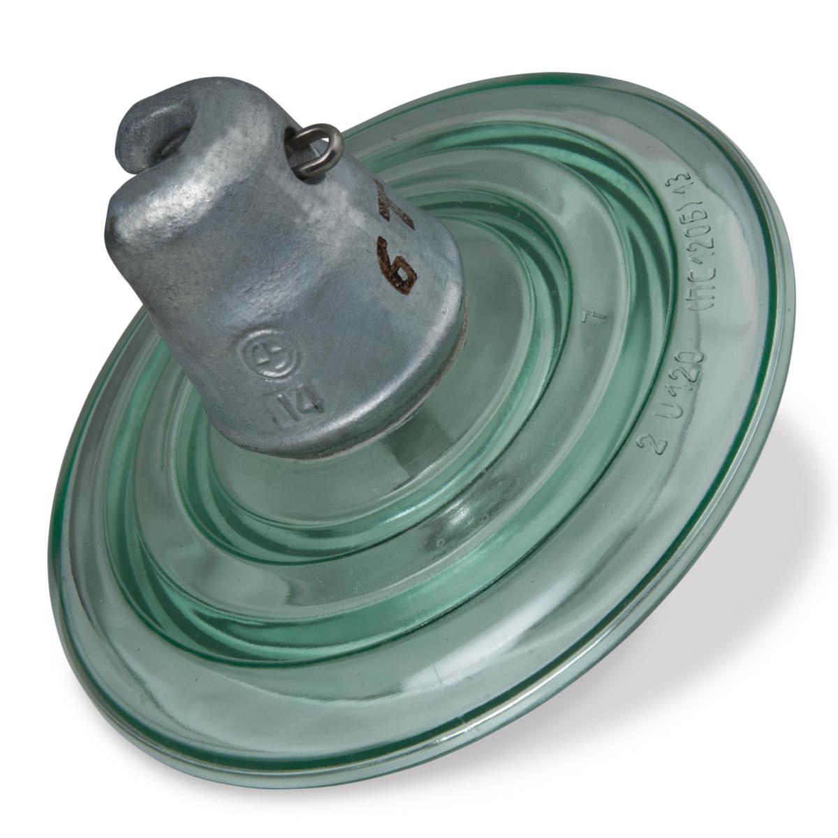 Kjedeisolator Ensto (Glassisolator) - Glassisolator U70BL