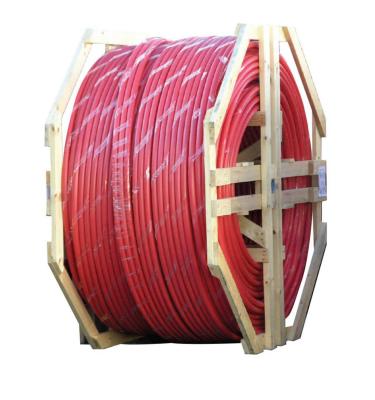 3 x 40mm DL fiberrør rød 500 mtr inkl. trommel