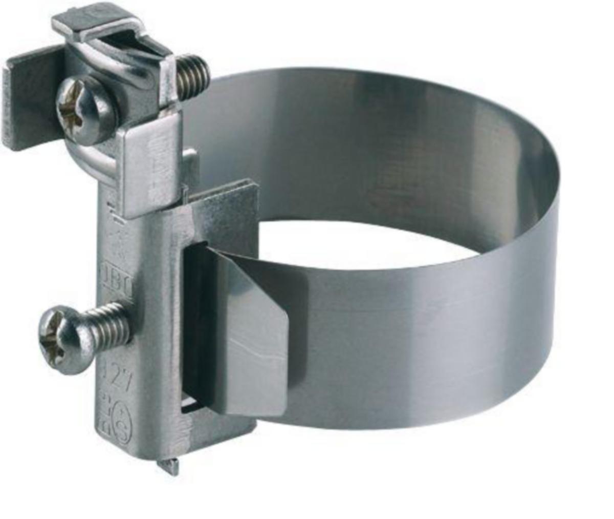 Jordbåndklemme OBO Bettermann - Båndjordingsjern L 555mm