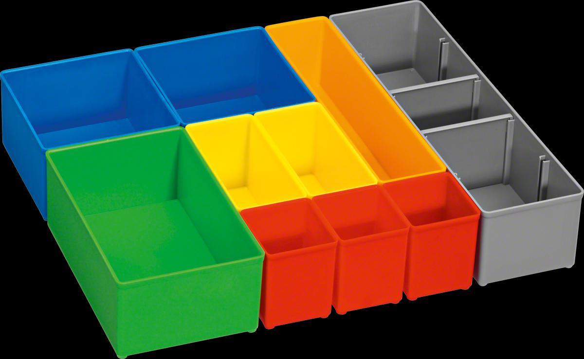 Innsats bokssett Bosch L-Boxx - Innsats L-BOXX 72 10 deler Bosch tilbehør L-BOXX 72