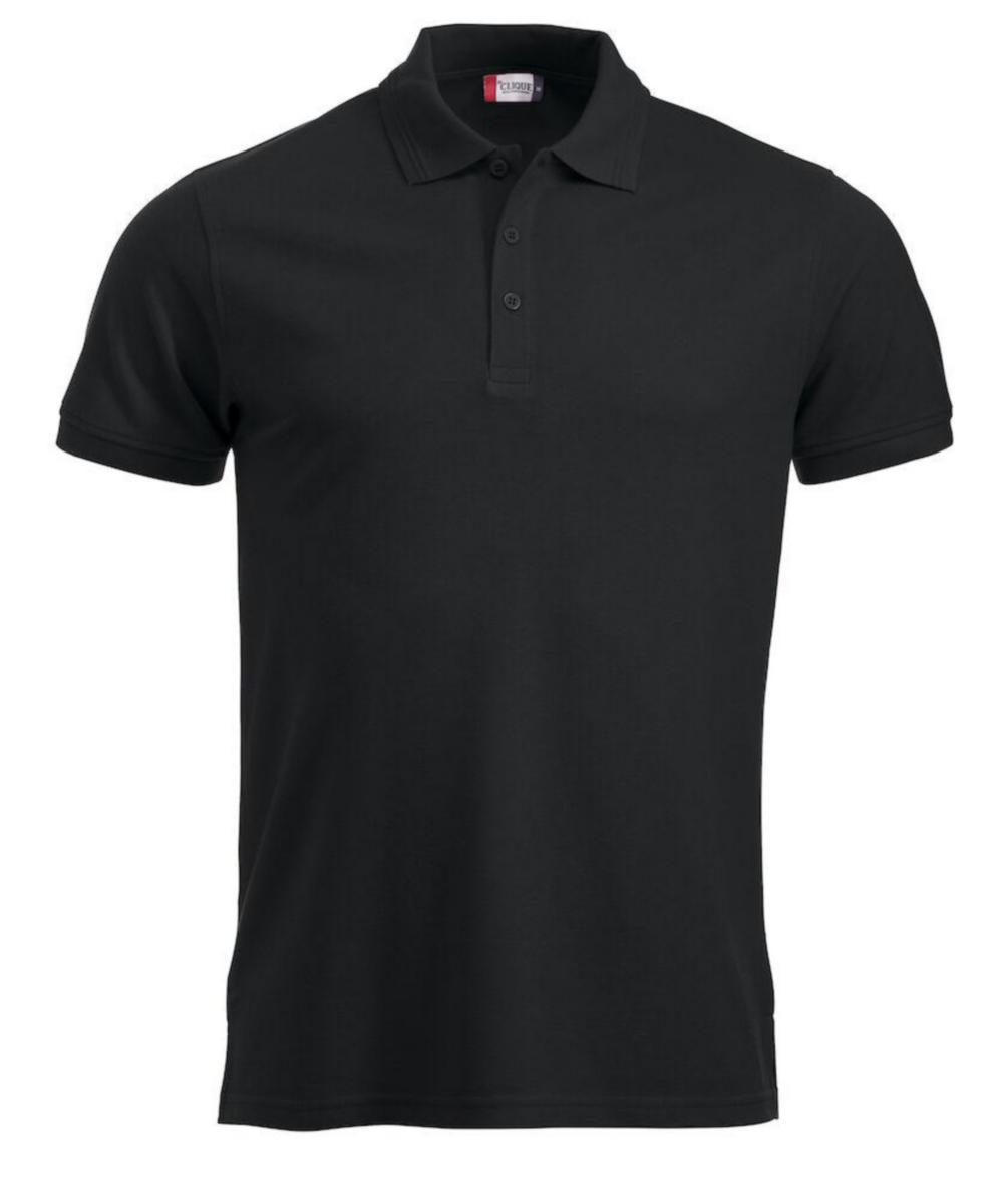 Piqueskjorte Clique™ Manhattan 028250 - Piqueskjorte Clique Manhattan svart str 3XL
