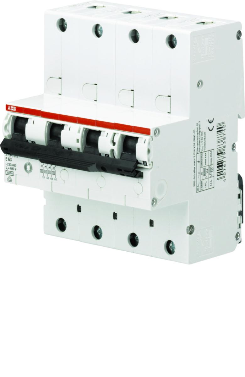 Overbelastningsvern ABB S 750 E - HOVEDSIKR.AUT. S754DR-E40 SEL