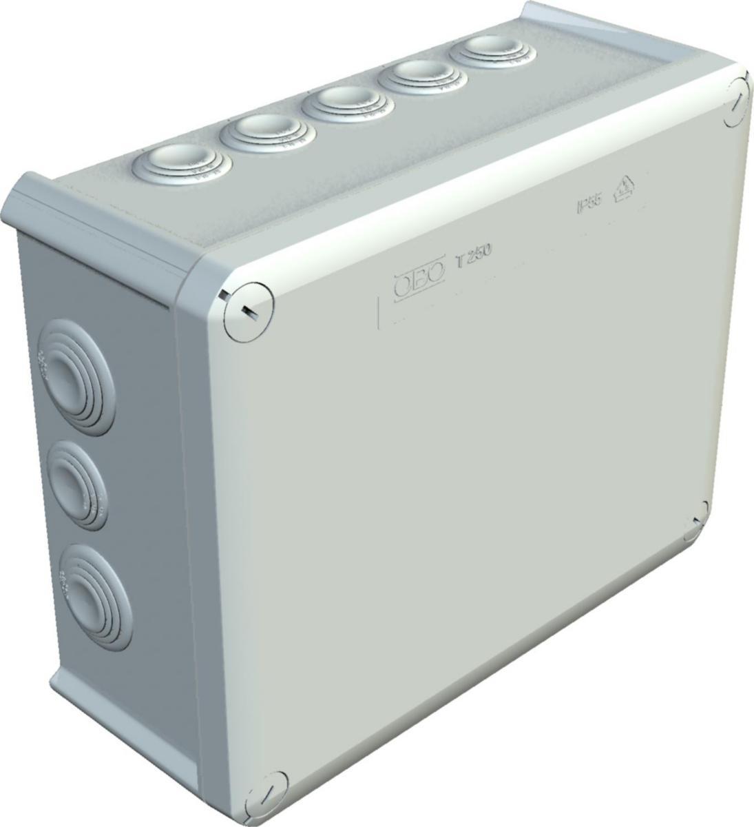 Koblingsboks OBO Bettermann T250 - Halogenfri kobl.boks T250 LGR