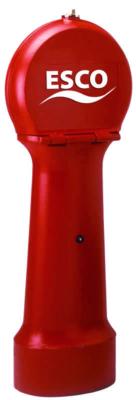 DN100 Hydrant - knekkbar S-3 rød 180-260 cm