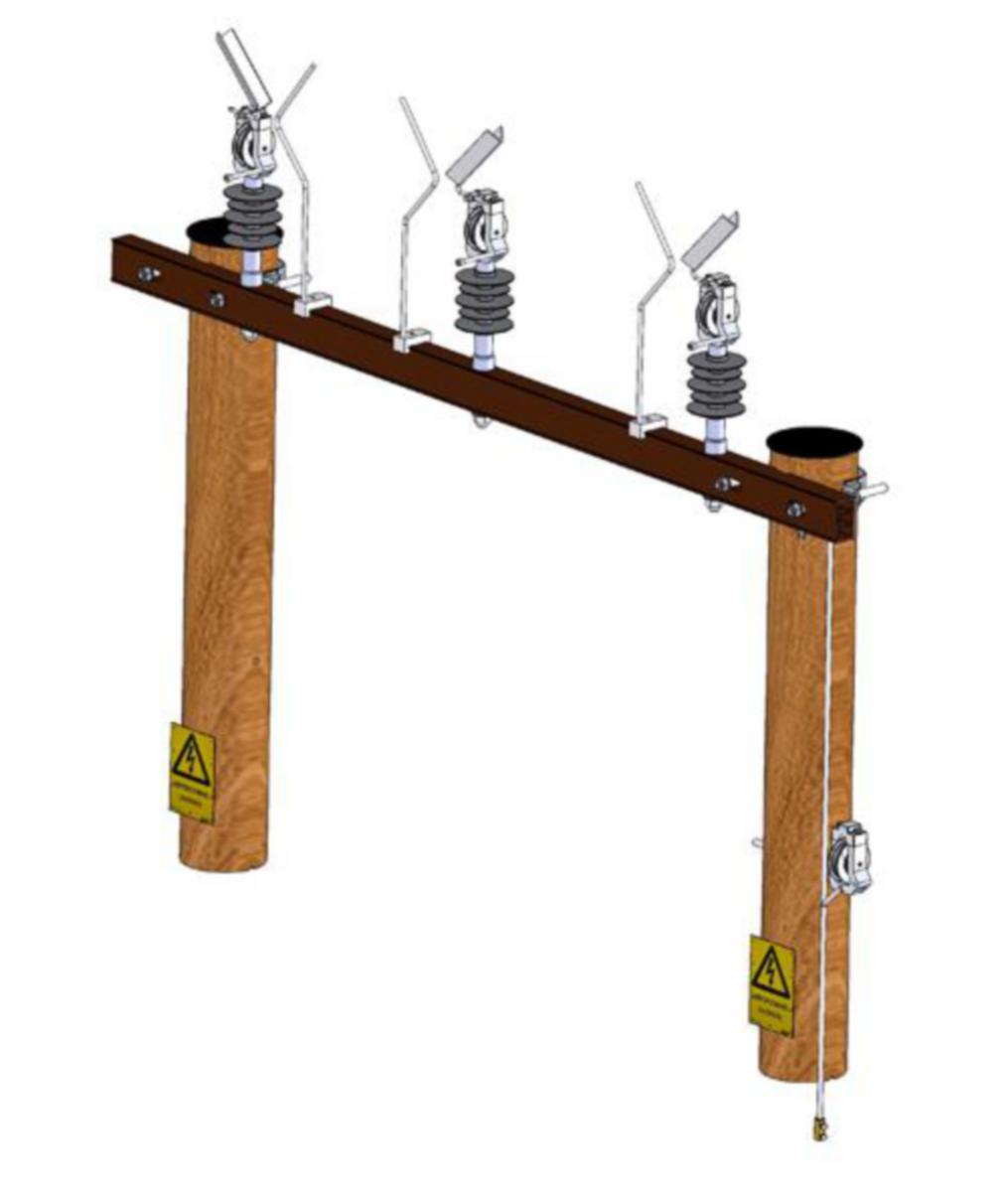 Satspakker Linjeservice BÆREMAST - BLL/BLX - Satspakke BLX H-mast ES9003-9