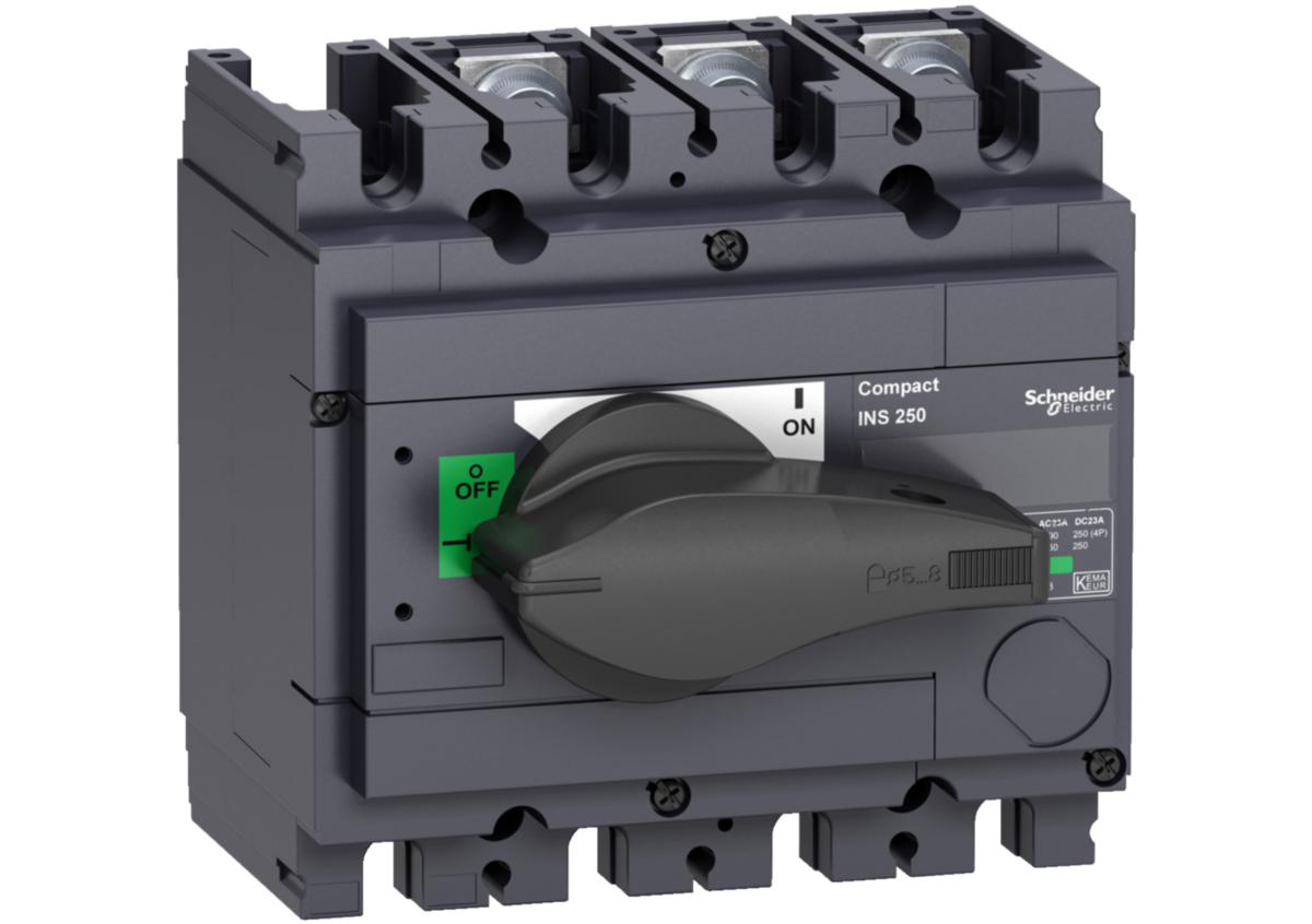Lastbryter Schneider interpact INS - Interpact INS250 160A 3P 