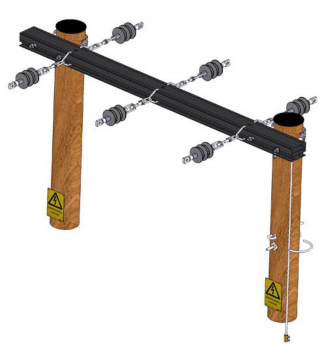 Satspakker Linjeservice AVSPENNING - BLL/BLX - Satspakke BLX H-mast ES9008-1