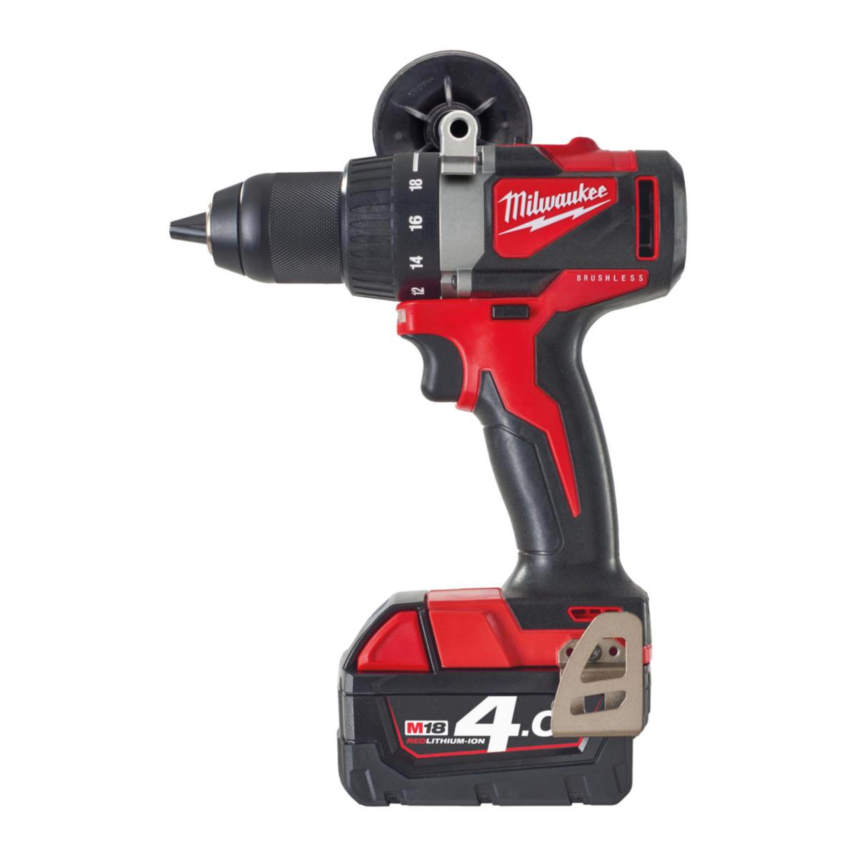 Bor-/ skrutrekker Milwaukee M18 BLDD2-402X - Bor/skrutrekker M18 BLDD2-402X Milwaukee 18V 4.0Ah HD-Box