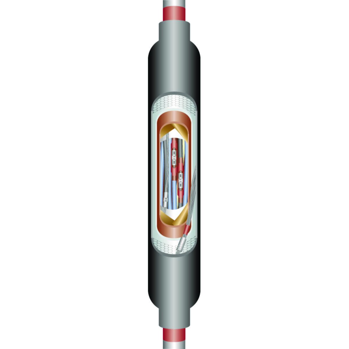Kabelskjøt Ensto varmkrymp RTK-S for 1-leder TSLE og TSLF - SXSU-4111-12KV 35/70mm2
