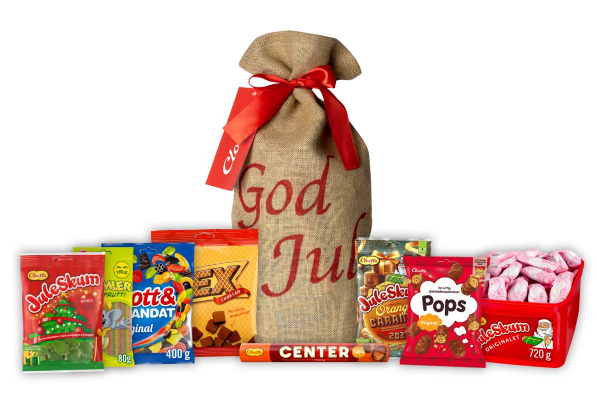 Julesekk Cloetta - Julesekk Cloetta Stor 1838g