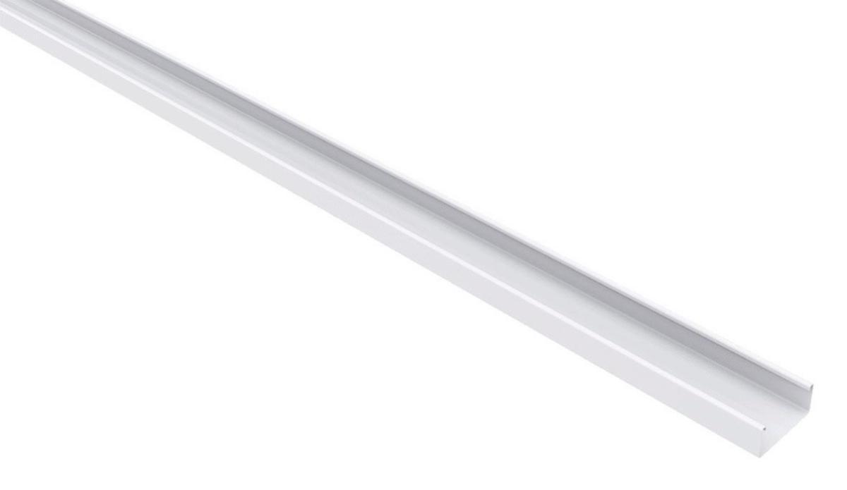 Kabelbane MP Tett Hvit 3m - Kabelbane 100mm MP-320H