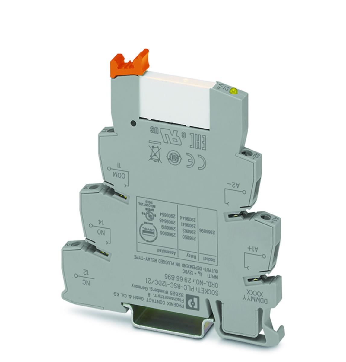 Rele Phoenix komplett - RELE KOMPLETT 1 VEKSEL 6.2MM