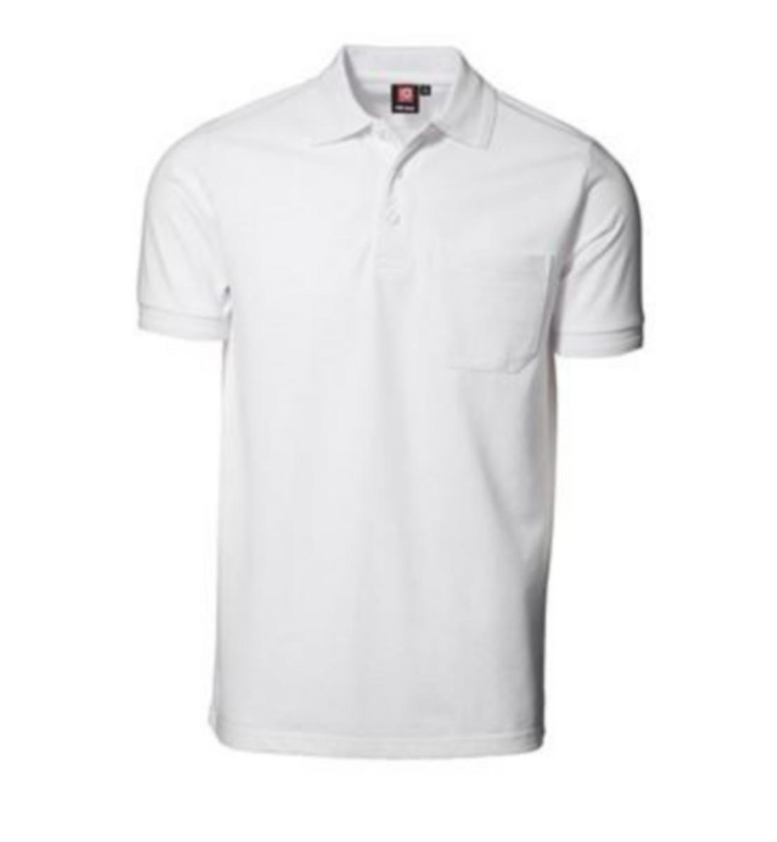 Piqueskjorte Kentaur Pro Wear ID0320 - Piqueskjorte Pro Wear ID0320 Hvit str XS