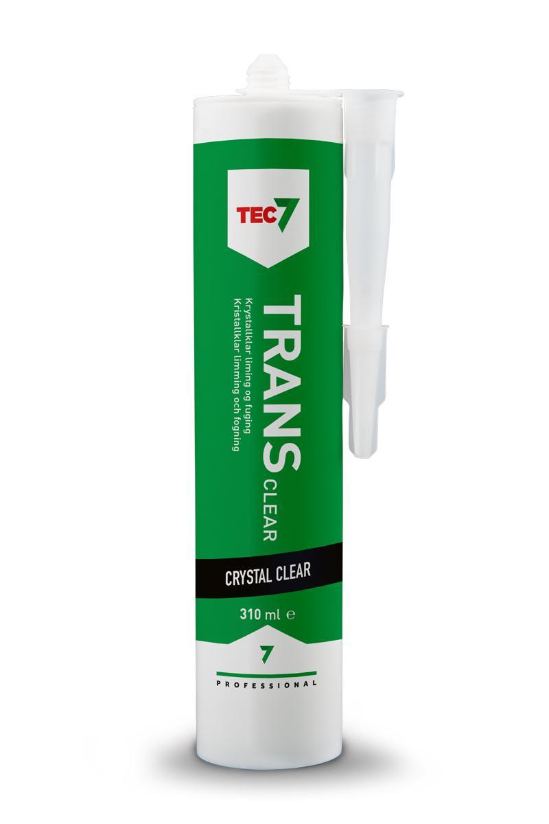Fugemasse Relekta Trans Clear, patron - Fugemasse Trans Clear Relekta 310ml krystallklar