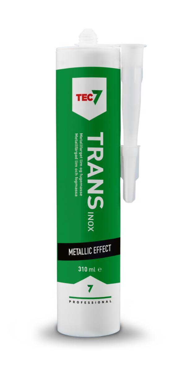 Fugemasse Relekta Trans Clear, patron - Fugemasse Trans Clear Relekta 310ml grå metallic