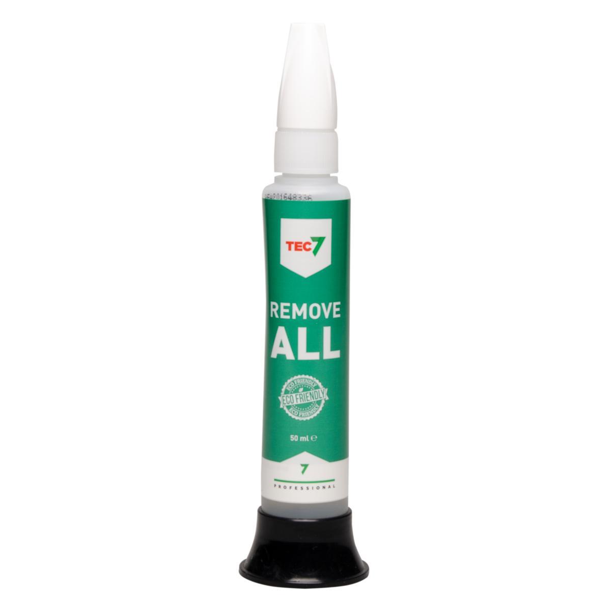 Rengjøringsmiddel Remove All Tec7 - Rengjøringsmiddel Remove All Relekta 50ml lim/malingfjerner