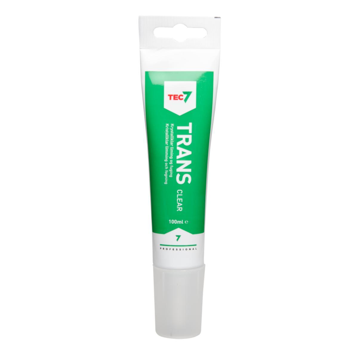 Fugemasse Relekta Trans Clear, tube - Fugemasse Trans Clear Relekta 100ml krystallklar