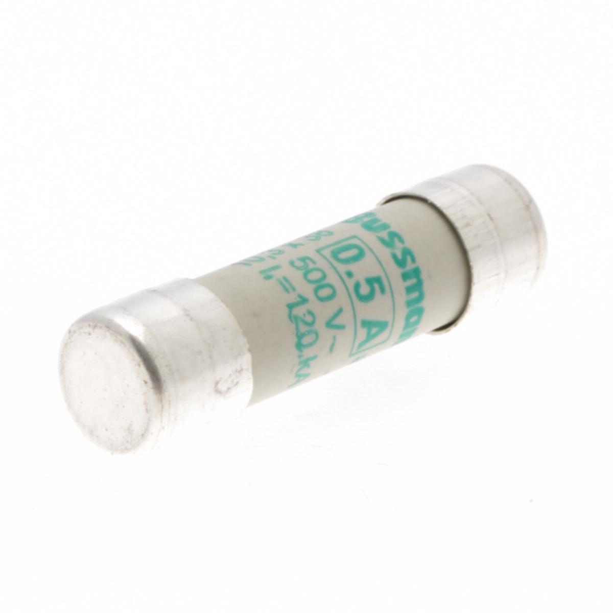 Fuse Sylindersikring 500VAC Eaton Electric - Syl.sikr. 10x38 0.5A AM 500VAC CYL. FUSE 10x38 0.5A AM 500VAC