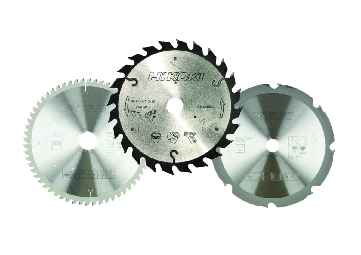Sirkelsagblad Hitachi - Sirkelsagblad TCT HiKOKI ø165X2.0X20mm 16T