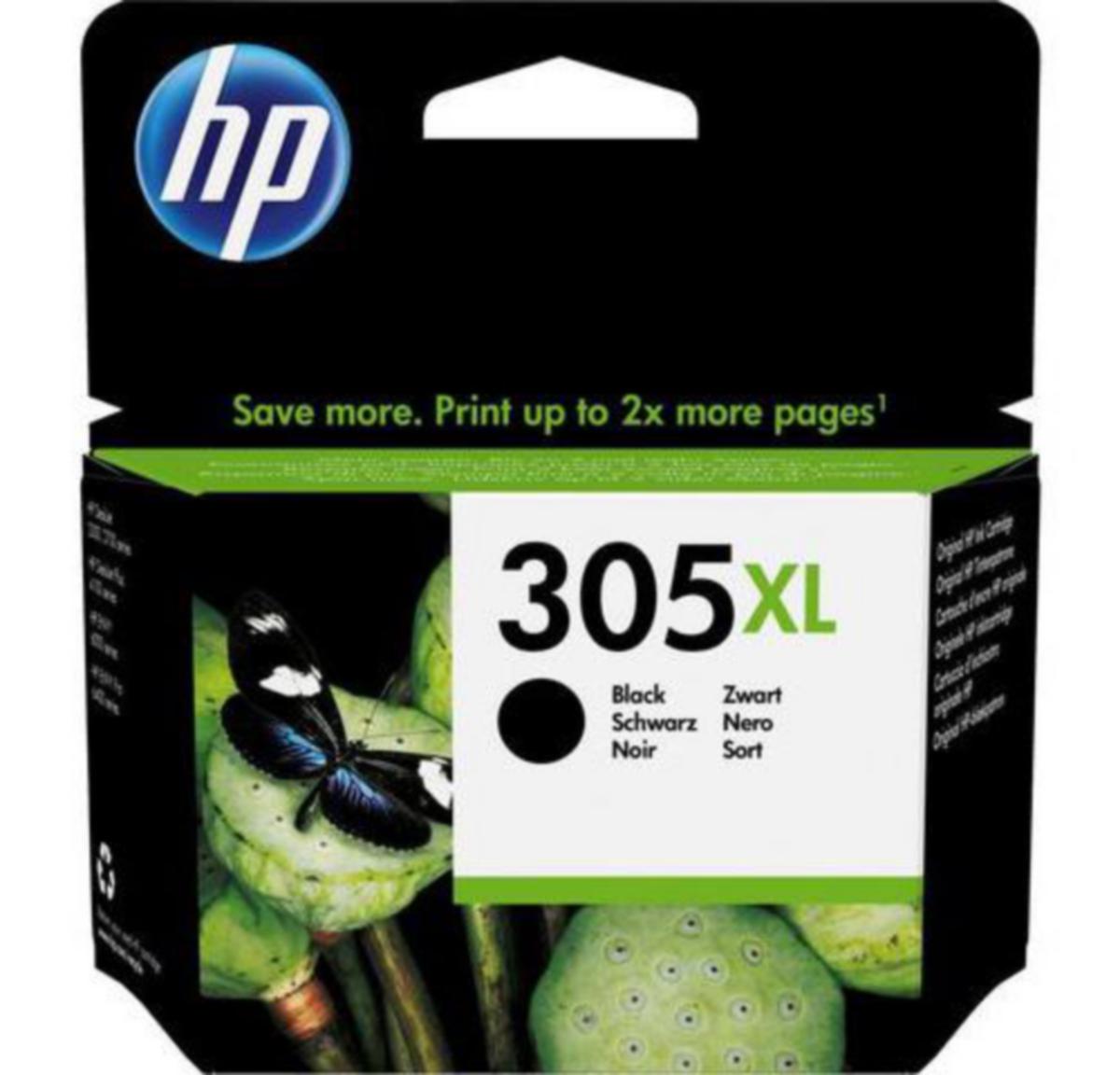 Blekk 305XL HP 3YM62AE svart - Blekk 305XL HP 3YM62AE svart
