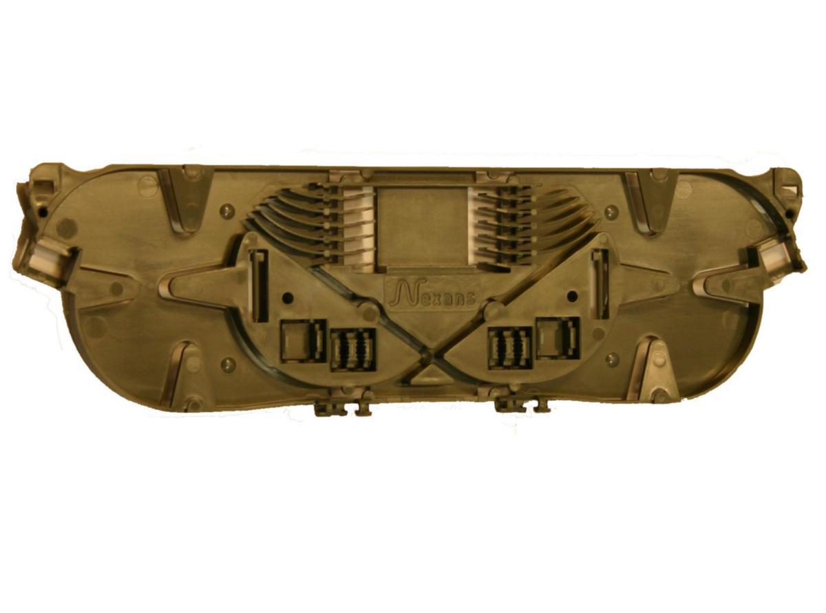 Skjøteboks Nexans WTC med tilbehør - Kassett 12 fiber f. WTC05