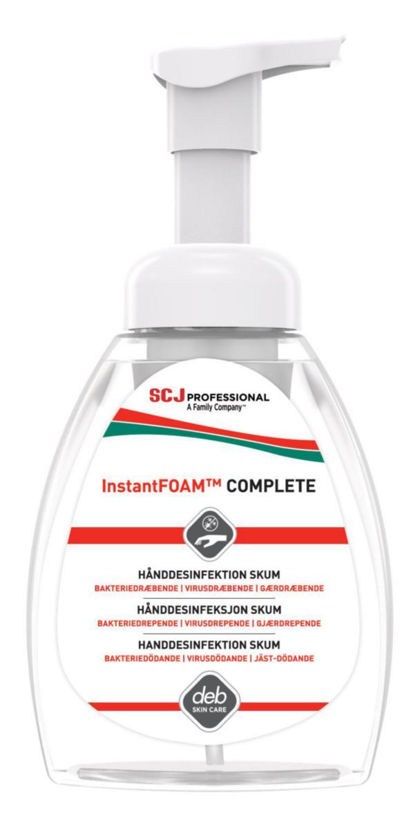 Hånddesinfeksjon InstantFOAM Complete - Hånddesinfeksjon InstantFOAM SCJP 250ml pumpeflaske
