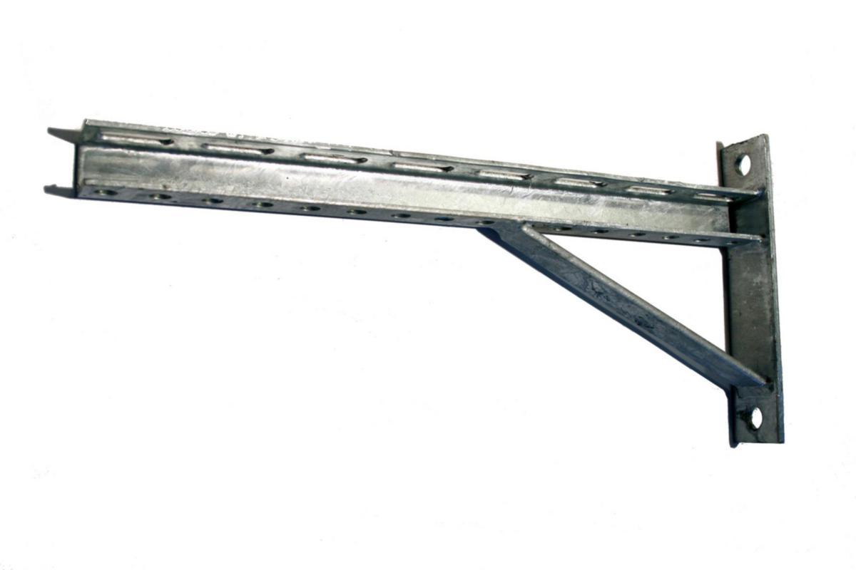 Konsoller a-collection J913S U-profil, varmforsinket FZV - 300 mm Konsoll m/støtte varmfz
