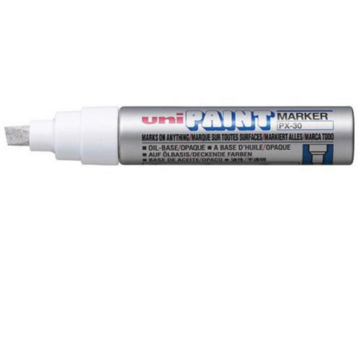 Paintmarker Uni PX-30 - Paintmarker PX-30 Uni 4-8,5mm Sølv