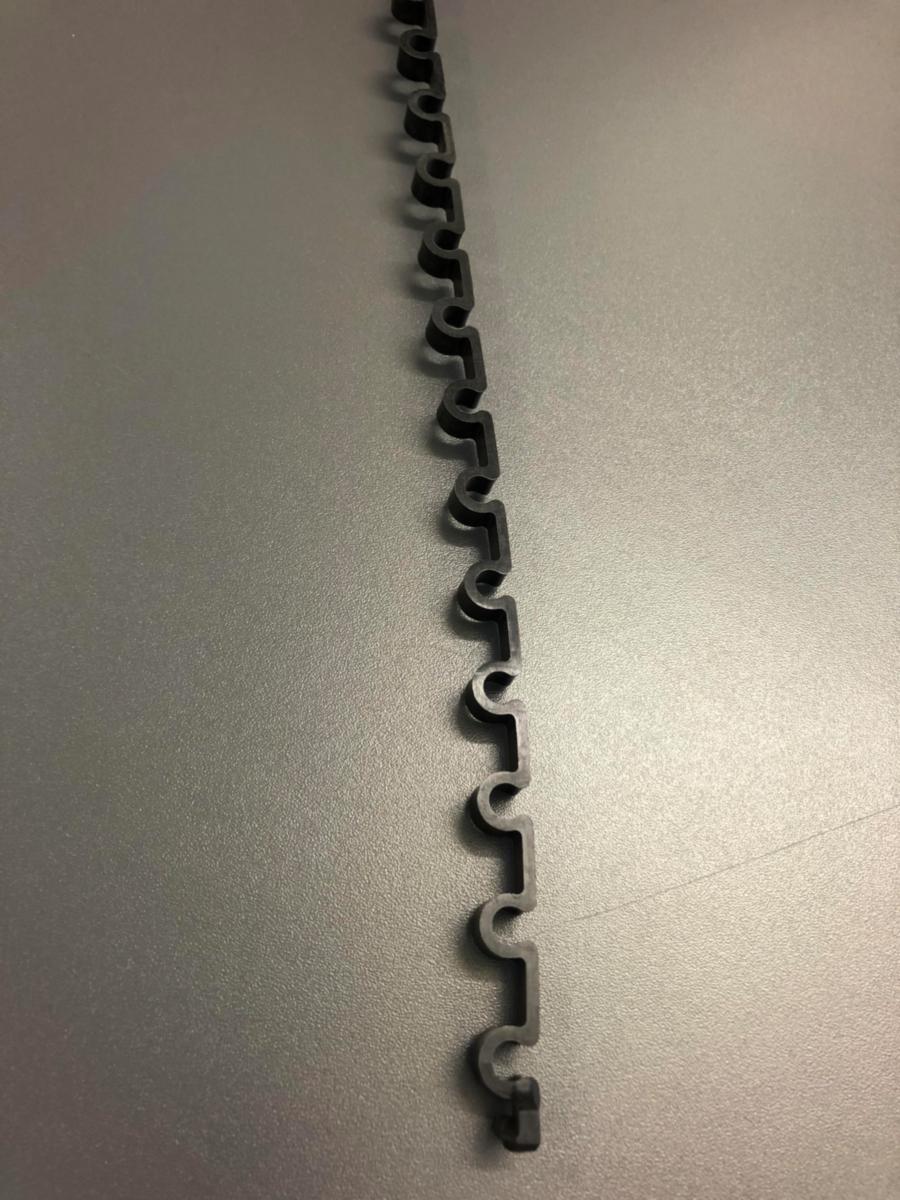 Kabelholder Varmecomfort - KABELHOLDER 1M I PVC Kabelholder 1m i pvc medd hull