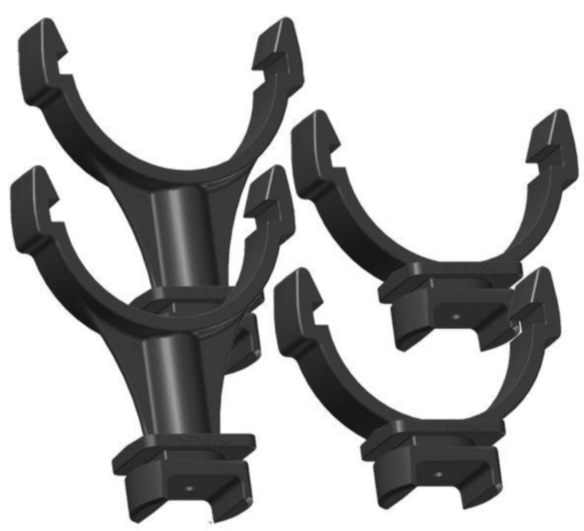 Klips til Quick & Easy fordeler PPM 1" - Klips Q&E fordeler PPM 1" Til skap 1. 2. 3 Uponor